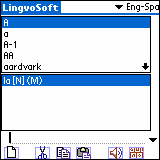LingvoSoft Talking Dictionary English <> Spanish for Palm OS 3.2.92
