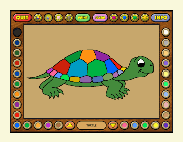 Coloring Book III: Animals 2.1 by Dataware- Software Download