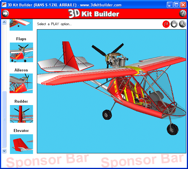 3D Kit Builder (RANS S12XL AIRAILE)