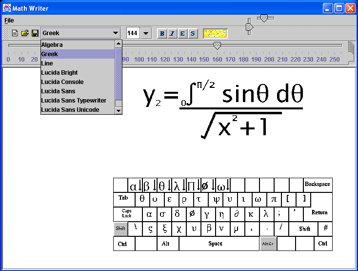 Abacus Math Writer