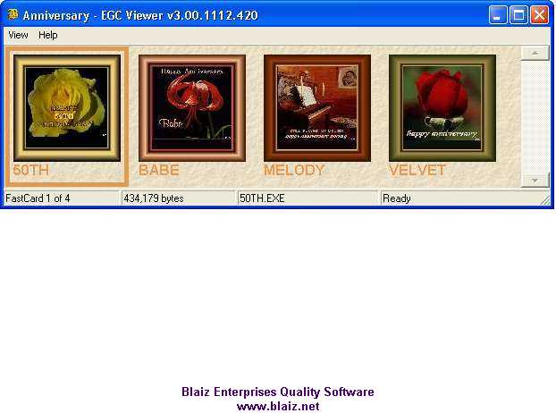 Anniversary FastCard Category by Blaiz Enterprises