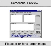 NotePager Pro Software