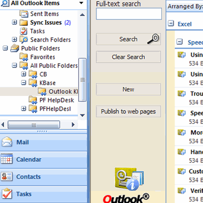 Outlook KBase 1