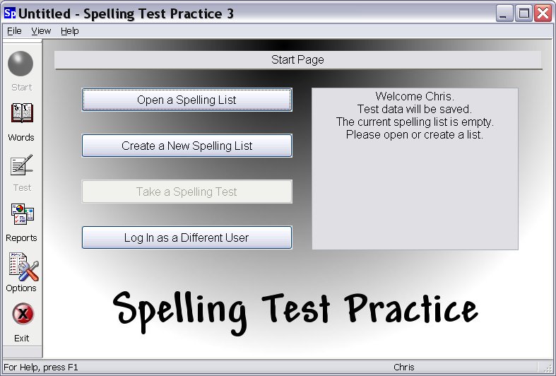 Spelling Test Practice