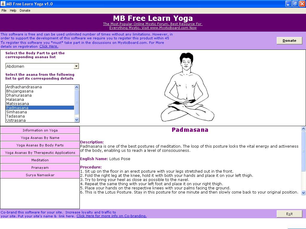 MB Free Learn Yoga