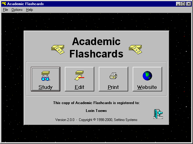 Academic Flashcards