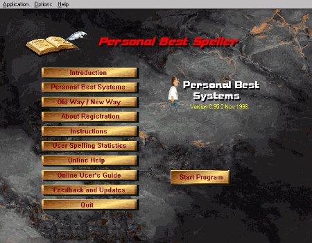 Personal Best Spelling for Adults 1.6 by Personal Best Systems- Software Download