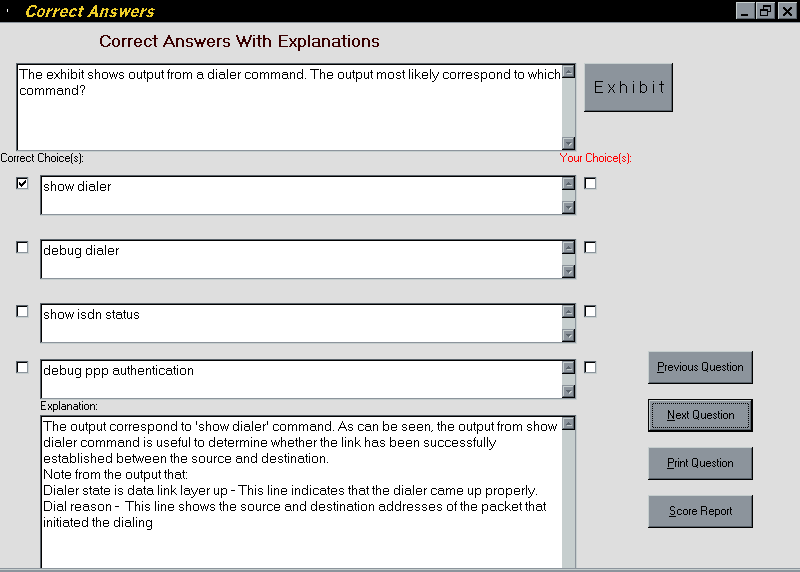 SimulationExams.com CCNA ICND Exams