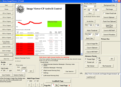 Image Viewer CP Gold ActiveX PDF/A