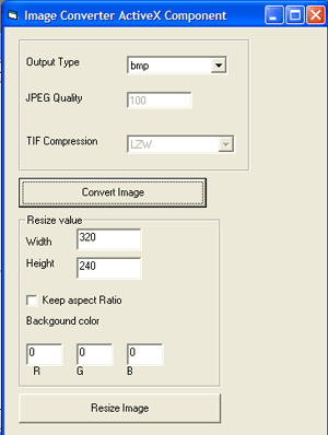 Image Converter ActiveX Component