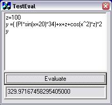 AxEval Expression evaluator 1.0 by AxisPackage Software- Software Download