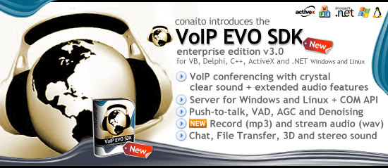 VoIP SDK for Windows and Linux