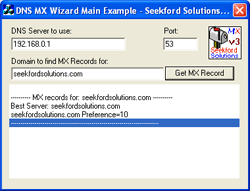 DNS MX Wizard ActiveX