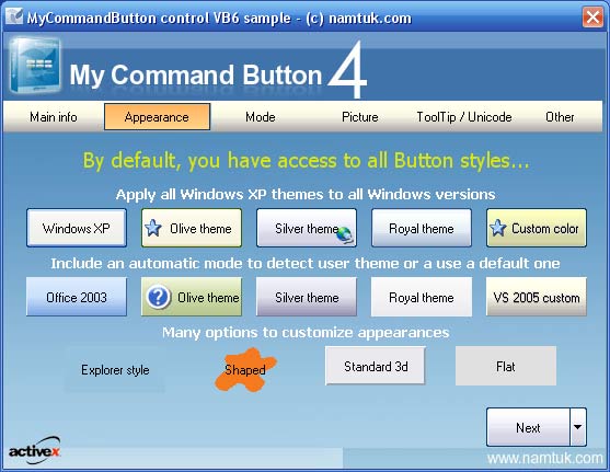 My Command Button ActiveX