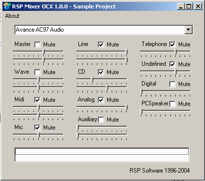 RSP Mixer OCX 1.0.0