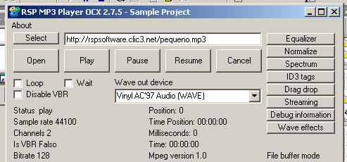 RSP MP3 Player OCX