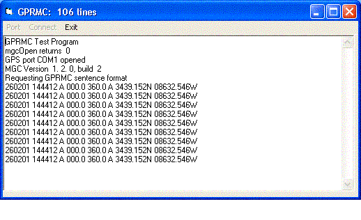 MarshallSoft GPS Component for eVC