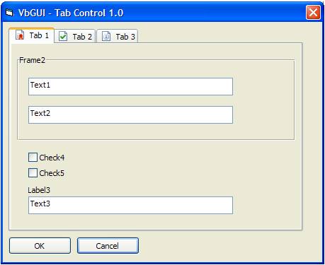 VB Tab-Control ActiveX (OCX)