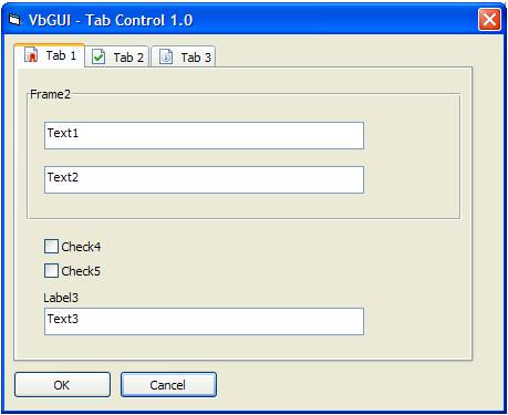 Tab controls. ACTIVEX компоненты.