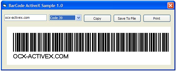 Activebarcode activex Activebarcode activex