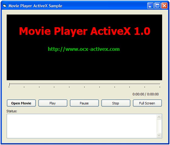 Movie Player ActiveX (OCX)