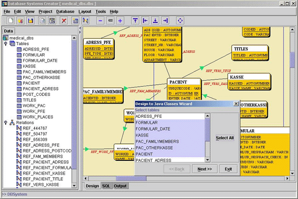 DBSystem Creator