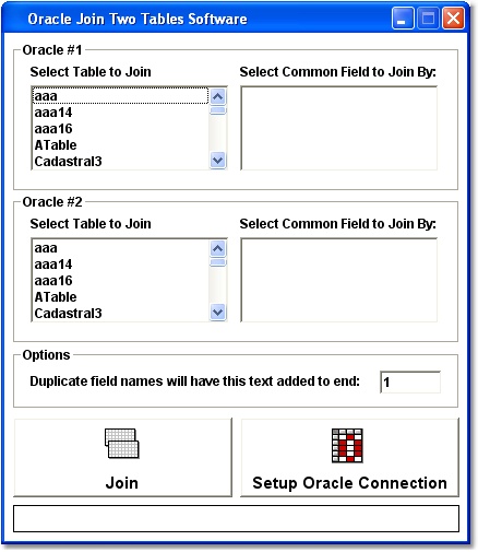 Oracle Join Two Tables Software