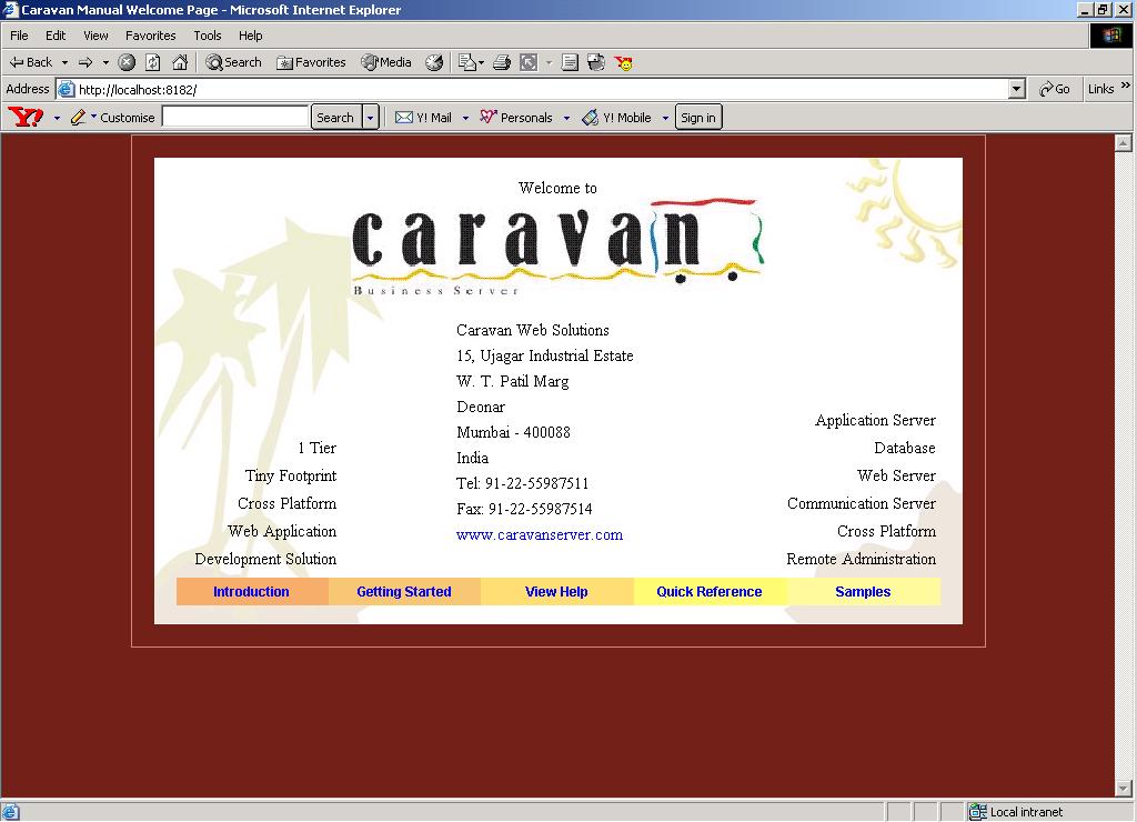 Caravan Business Server for Linux