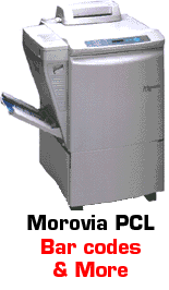 Morovia PCL Bar codes & More