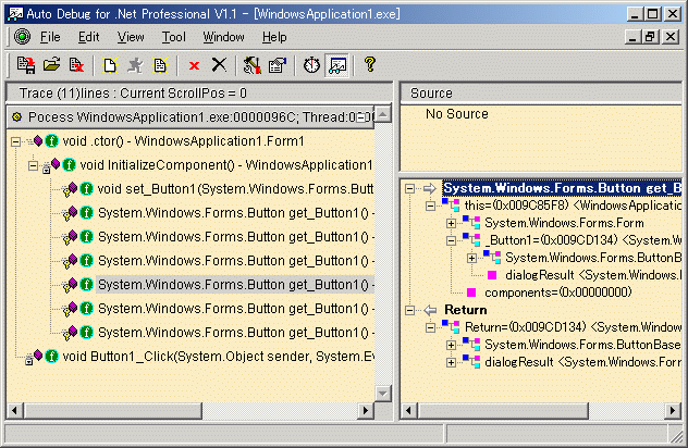 Auto Debug for .Net