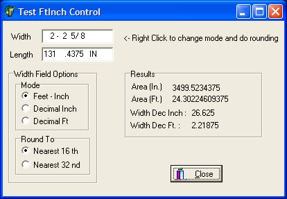 TMaskFtInch 1.0.0.0 by Enhanced Technology Solutions.com- Software Download