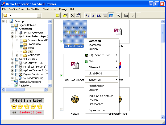 ShellBrowser Components Delphi Edition Software Developer Delphi - Free ...
