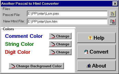 Another Pascal to Html Converter 1.0 by Joao Paulo Schwarz Schuler- Software Download