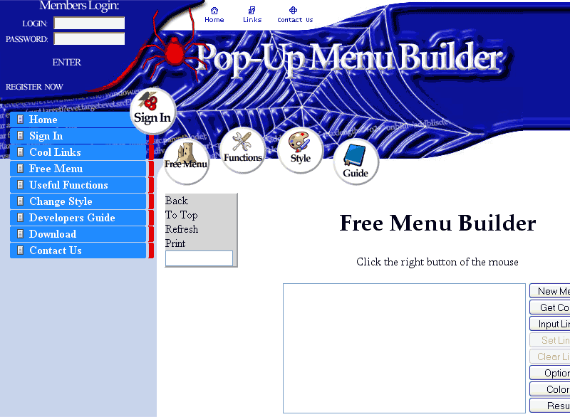 1st PopUp Menu Builder 5.0.1
