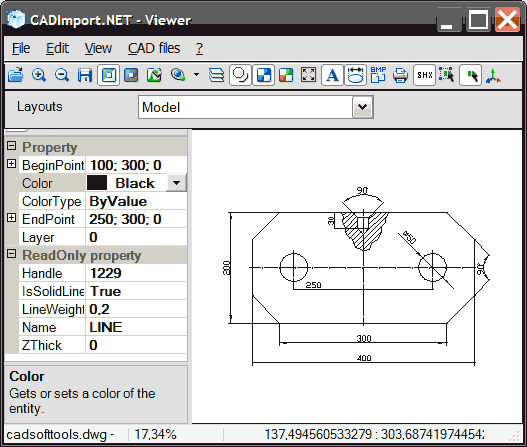 2D / 3D CAD Import .NET: DWG, DXF, PLT Software Developer Helpfile ...