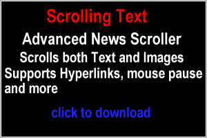 Advanced Scrolling Text Software