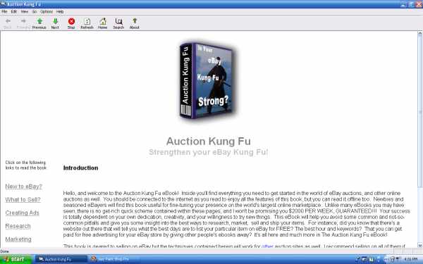 Auction Kung Fu