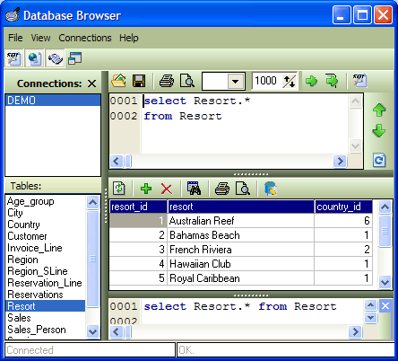 Database Browser