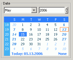 Calendar Component Professional 5.1