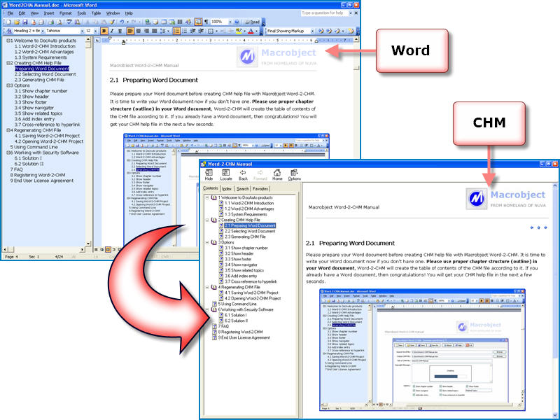 Macrobject Word2CHM 2007 Professional