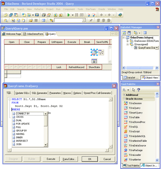 Oracle Data Access Components