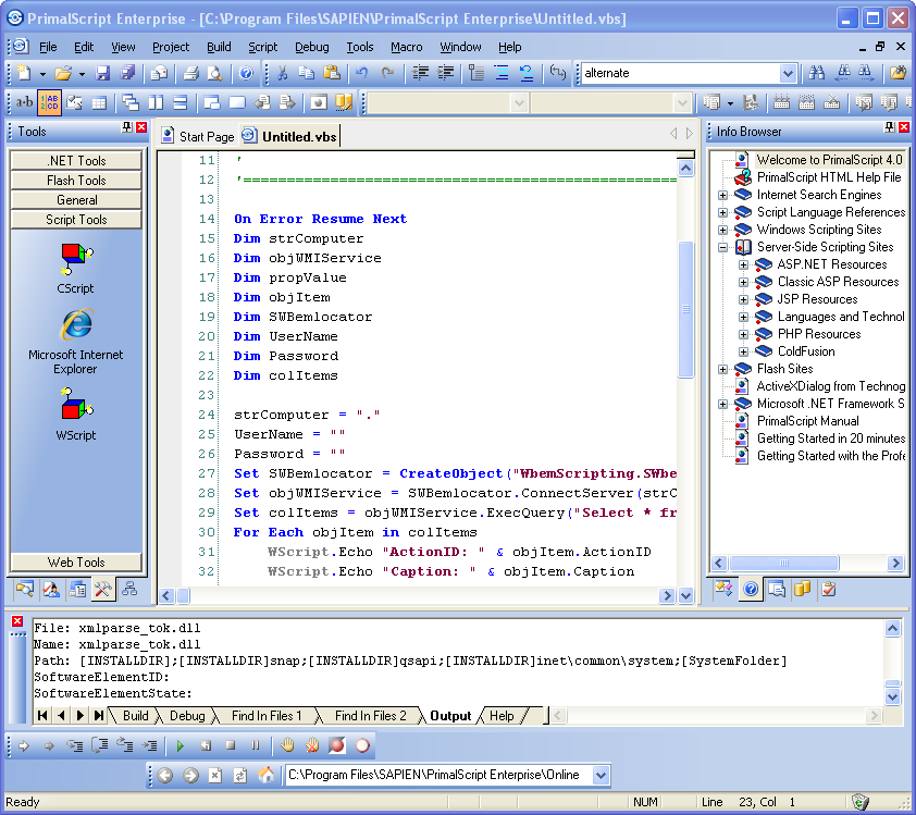 Script 1.6. PRIMALSCRIPT. PRIMALSCRIPT 2022 8.0.163. Erm Scripter. Freeware.