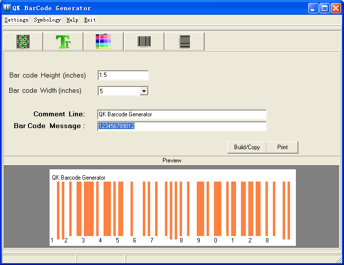 QK BarCode Generator