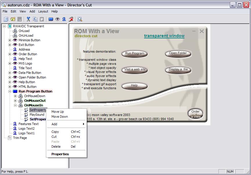 ROM With a View Director s Cut 3.4