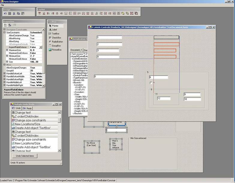 Schneider Software Designer Component