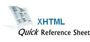 XHTML Quick Reference 1.0