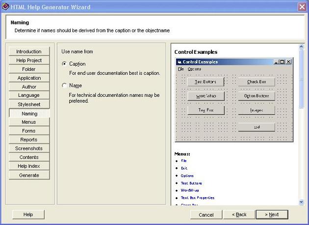 HTML Help Generator for VS.NET 2003