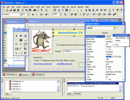 Antechinus C# Programming Editor