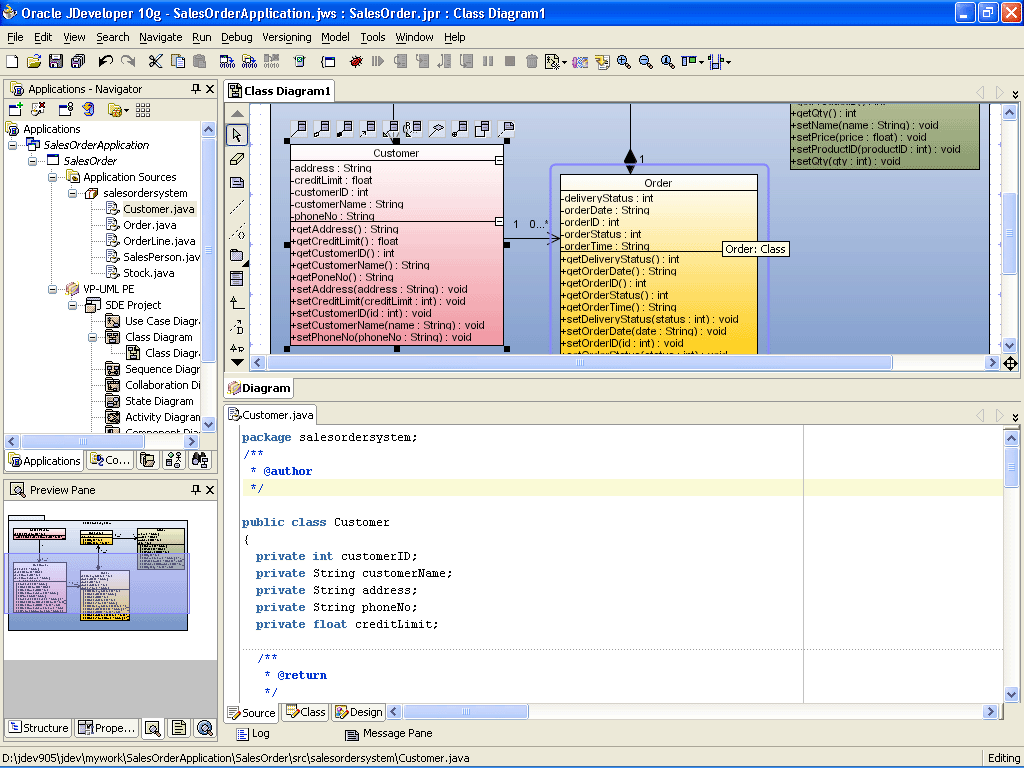 SDE for JDeveloper (SE) for Windows