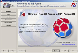 DBForms from MSAccess to PHP+PostgreSQL